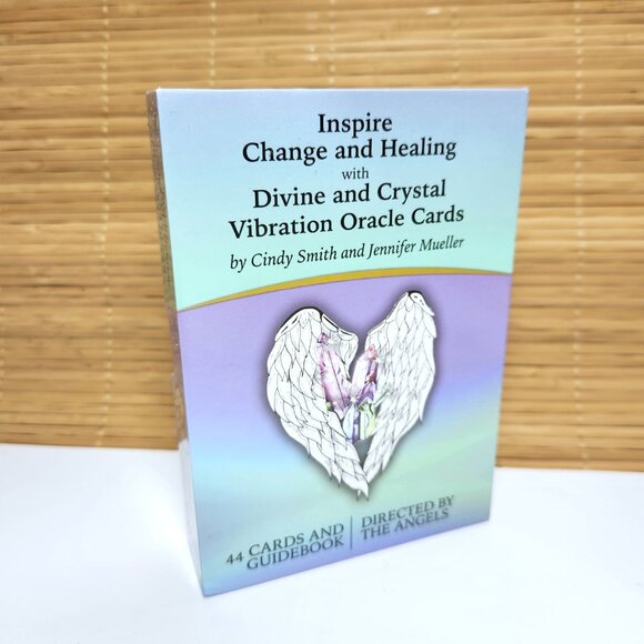 Divine and Crystal Vibration Oracle Card Deck & Book Inspire Change & Healing - Picture 8 of 8
